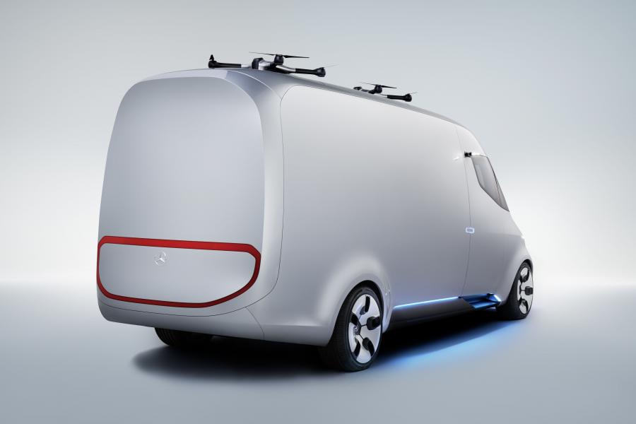  Mercedes-Benz Vision Van 2016 года  (фото 3 из 19)